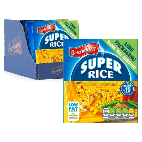 Batchelors Super Rice Golden Vegetable Flavour 90G (Case of 11)