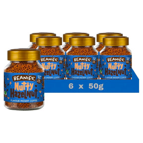 Beanies Coffee Nutty Hazelnut 50G (Case of 6)