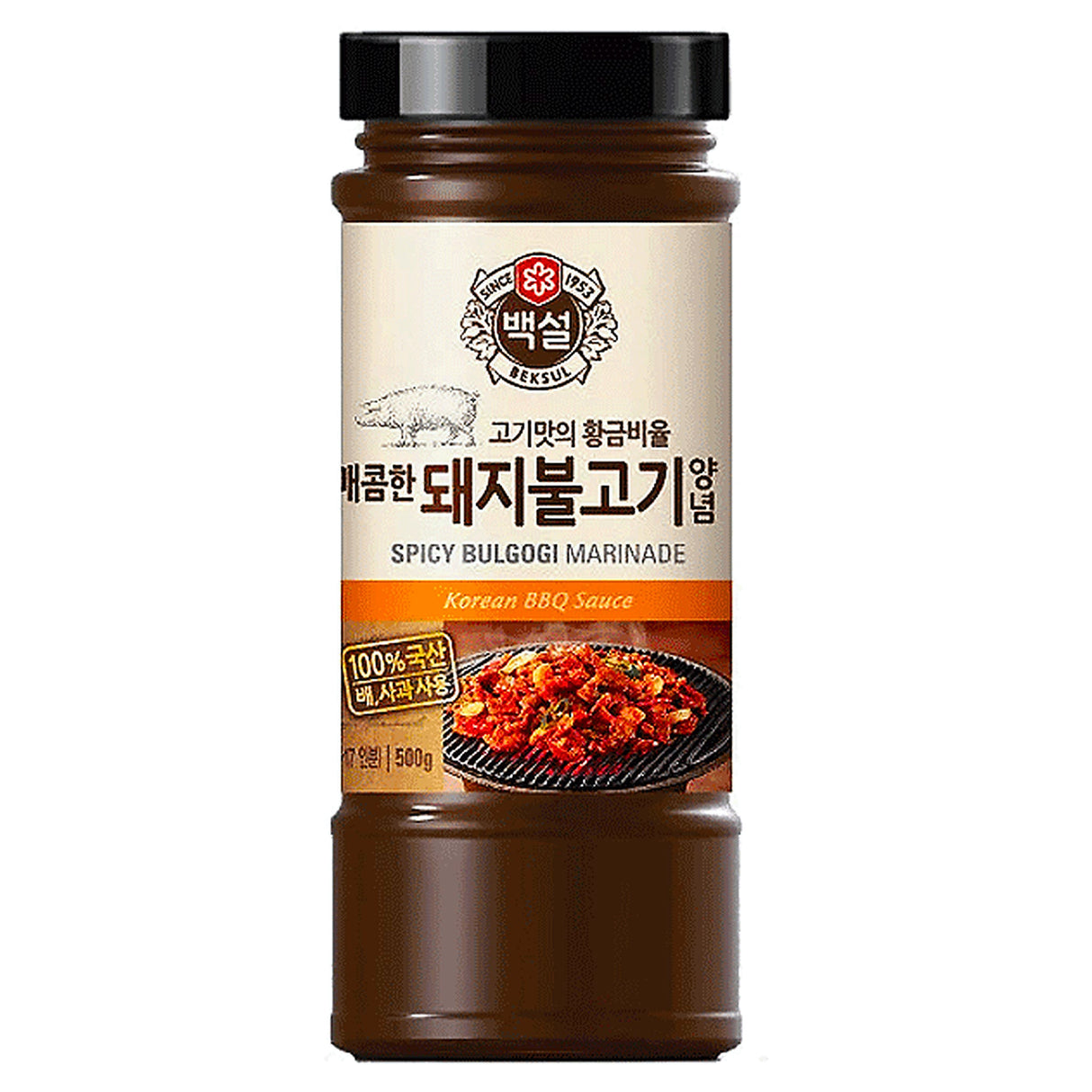 Beksul Bbq Sauce For Pork Bulgogi (Spicy) 500G