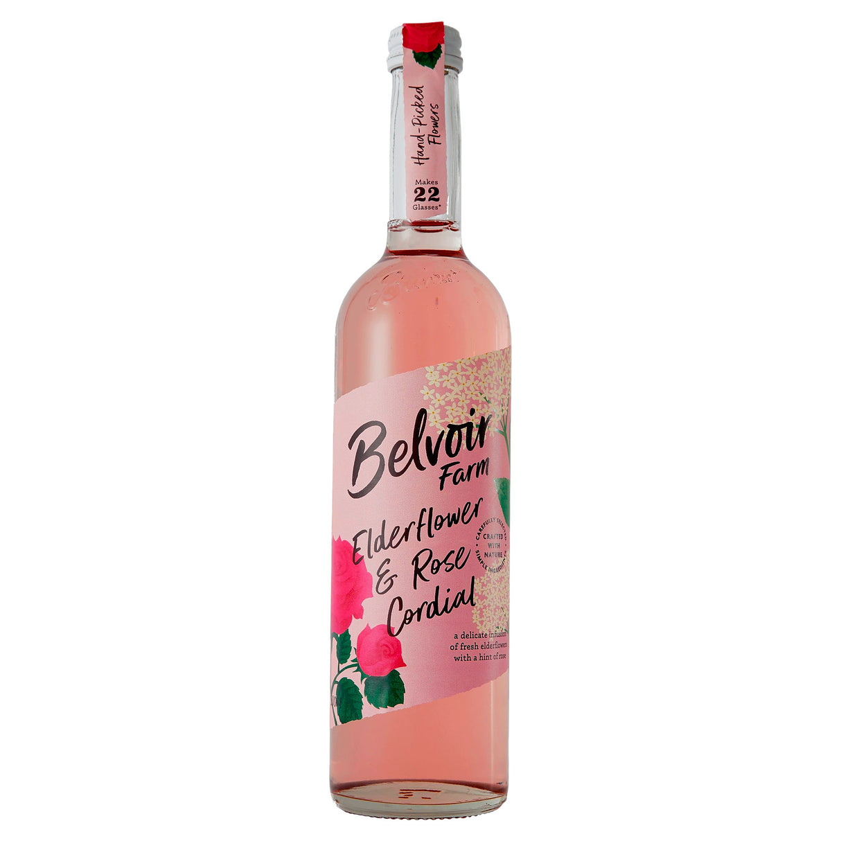 BELVOIR Elderflower & Rose Cordial 50CL