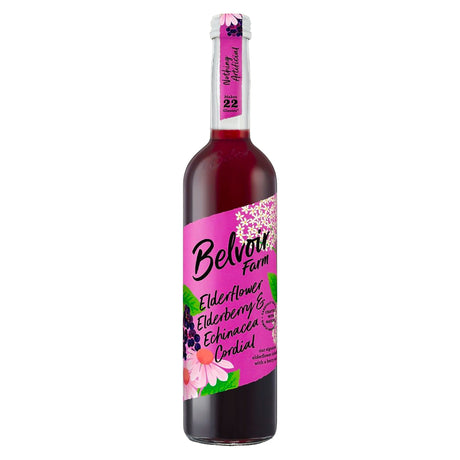 Belvoir Farm Cordial 'Elderflower, Elderberry & Echinacea' 500ML