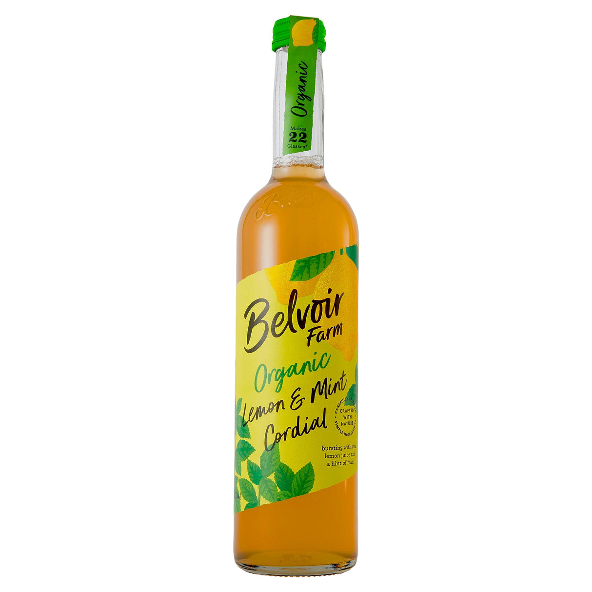 Belvoir Farm Organic Lemon & Mint Cordial 50CL
