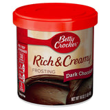 Betty Crocker Frosting Dark Chocolate 16Oz