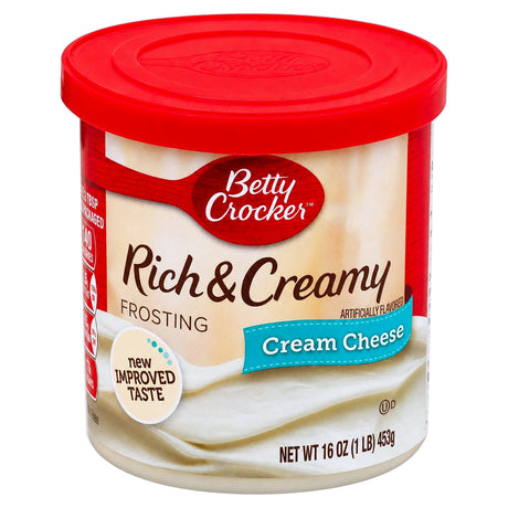 Betty Crocker Frosting Rich & Creamy Cream Cheese 16Oz