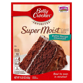 Betty Crocker Super Moist Butter Recipe Chocolate Cake Mix 432G