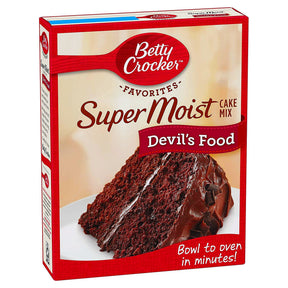 Betty Crocker Super Moist Devils Food Cake Mix 15.25Oz