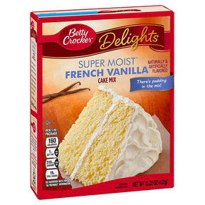 Betty Crocker Super Moist French Vanilla Cake Mix 15.25Oz