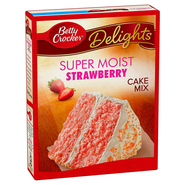 Betty Crocker Super Moist Strawberry Cake Mix 15.25Oz