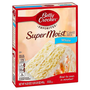 Betty Crocker Super Moist White Cake Mix 16.25Oz