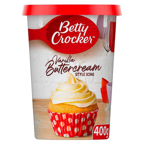 Betty Crocker Vanilla Buttercream Style Icing 400G