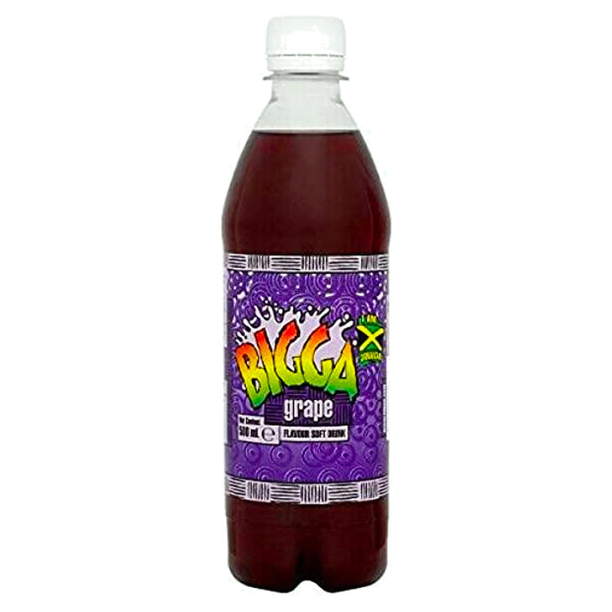 Bigga Grape Flavour Soft Drink 500Ml