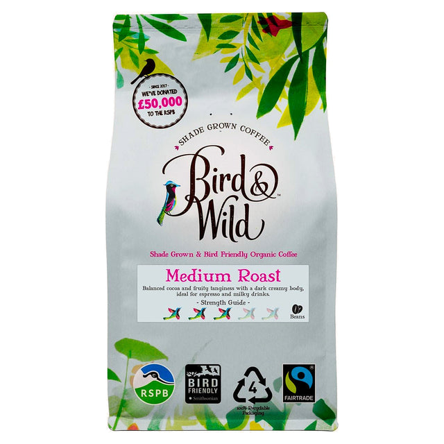 Bird & Wild Organic Medium Roast R&G 200G