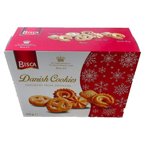 Bisca Danish Cookies (Christmas Gift Box) 375G