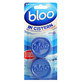 Bloo In Cistern Toilet Block Blue Twin