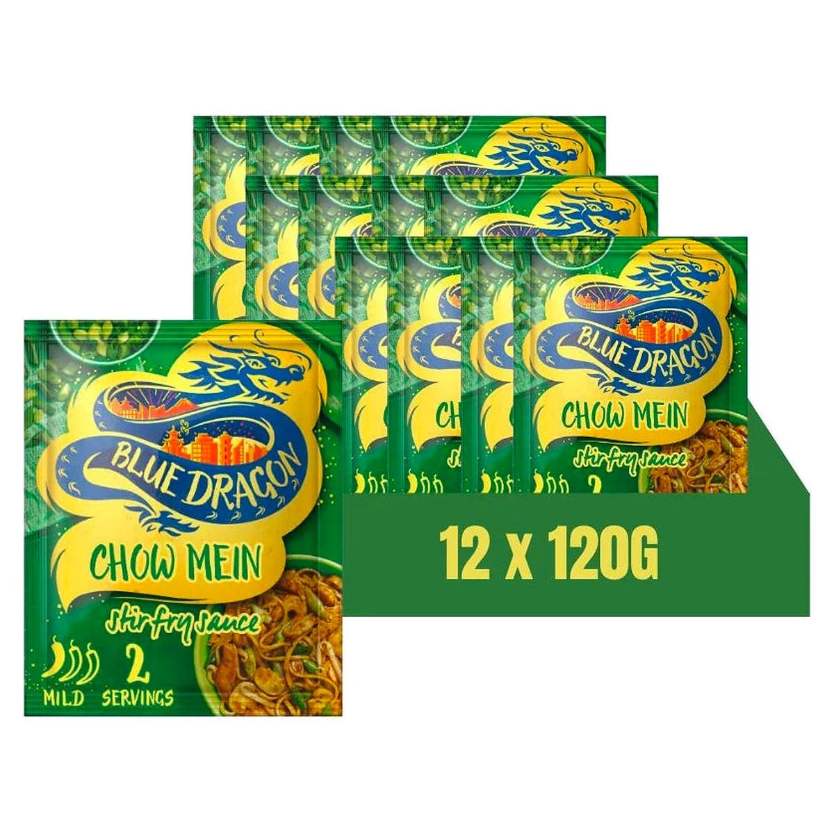 Blue Dragon Chow Mein Stir Fry Sauce 120G (Case of 12)