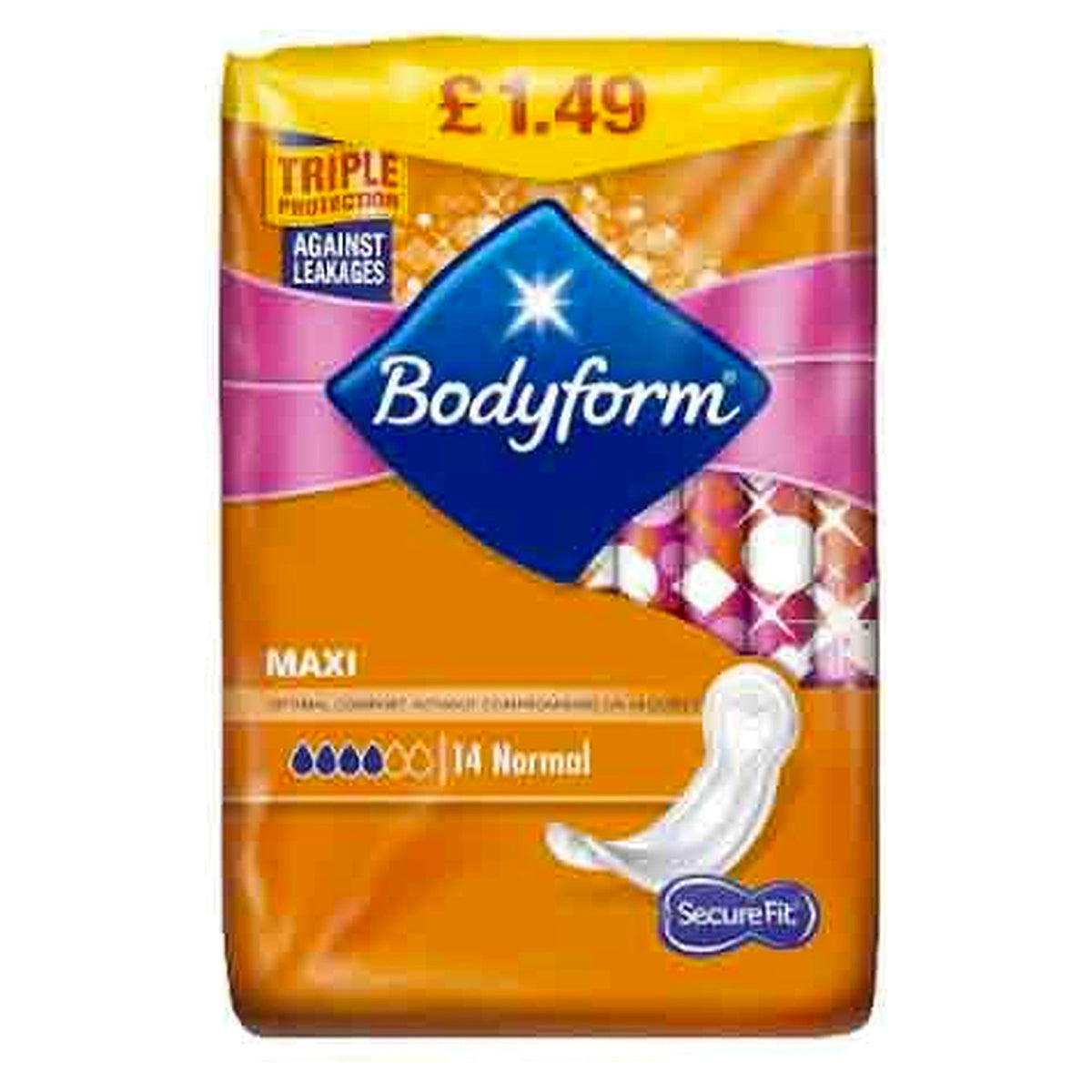 Bodyform Maxi Normal 14S