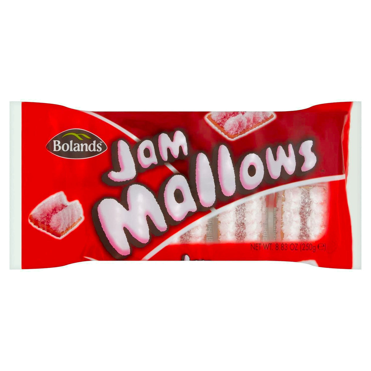 Bolands Jam Mallows 250G