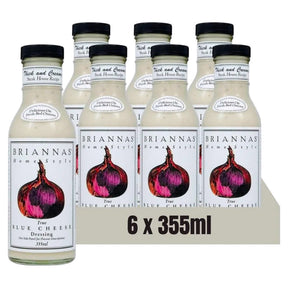 Briannas Blue Cheese Dressing 355Ml (Case of 6)