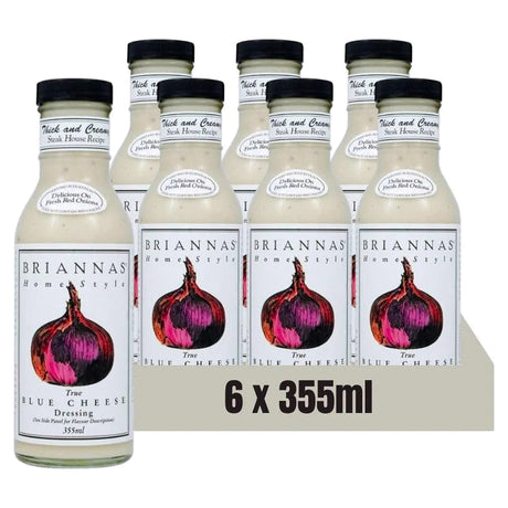 Briannas Blue Cheese Dressing 355Ml (Case of 6)