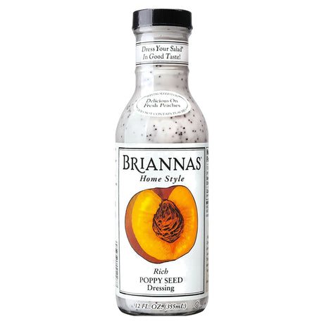 Briannas Rich Poppy Seed Dressing 355Ml