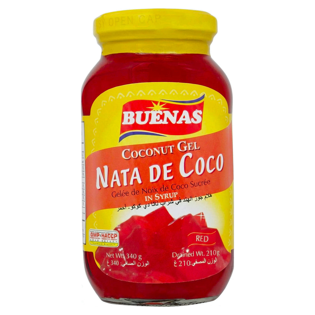 Buenas Coconut Gel Red 340G