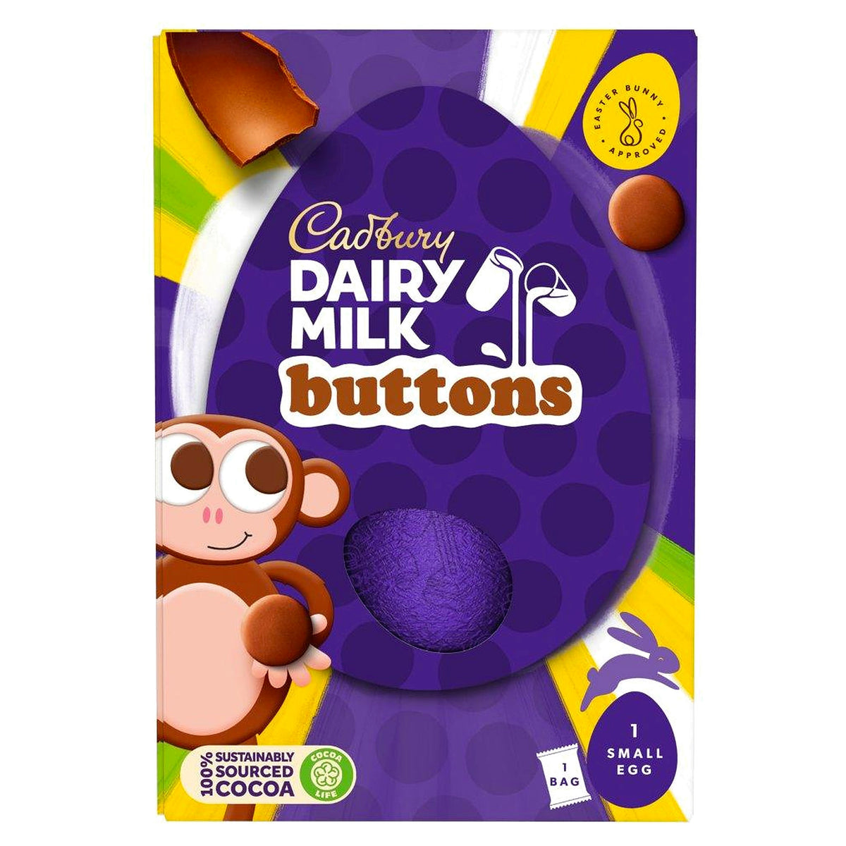 Cadburys Dairy Milk Buttons Easter Egg 74G
