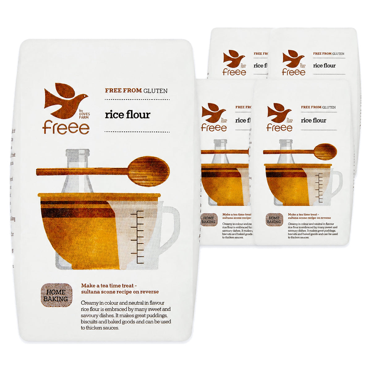 Dove Farms Rice Flour 1KG (Case of 5)