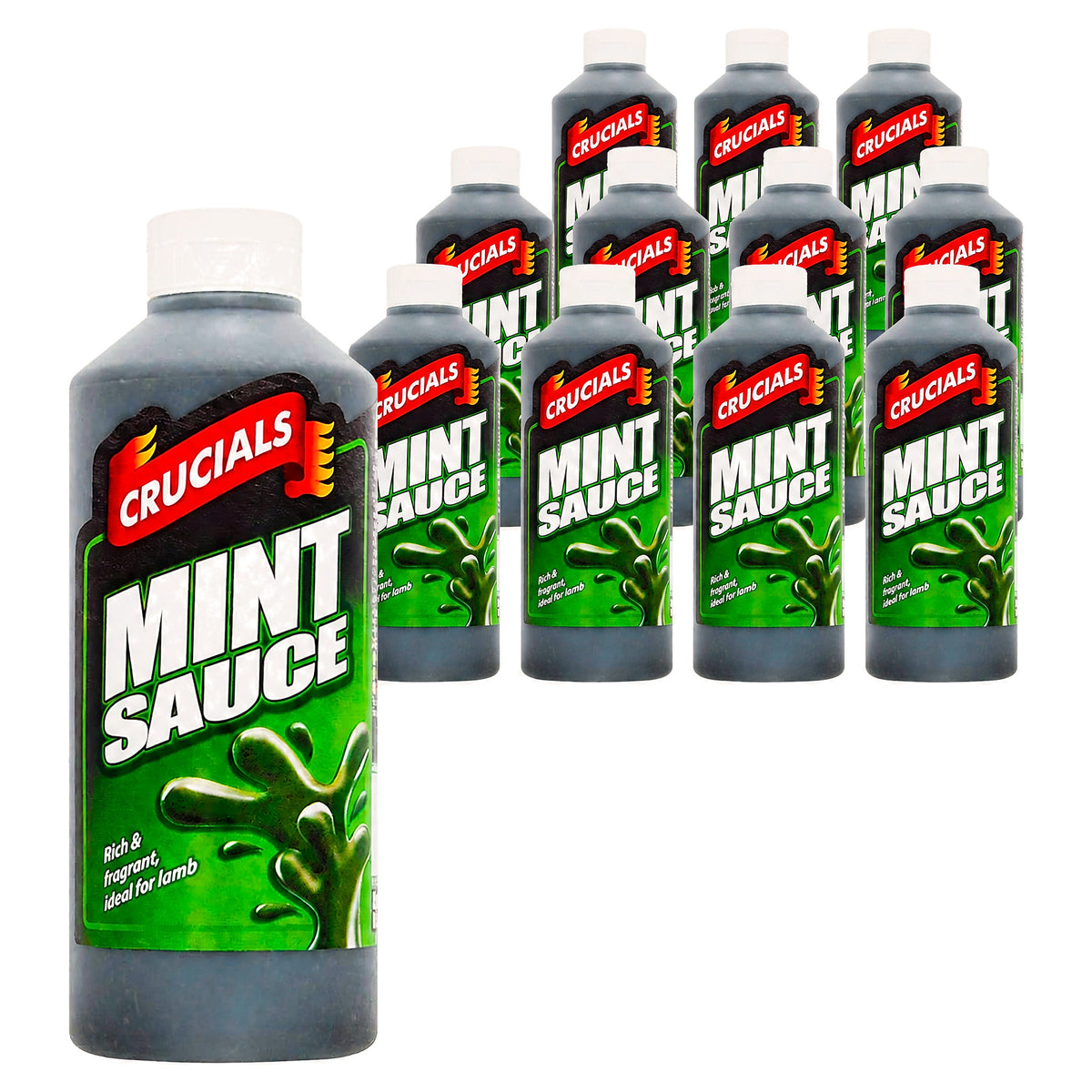 Crucials Mint Squeezy Sauce 500ML (Case of 12)
