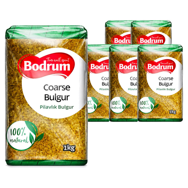 Bodrum Coarse Bulgur 1KG (Case of 6)