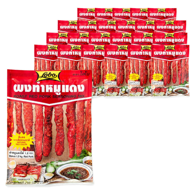 Lobo Red Roast Pork Seasoning 100G (Case of 24)