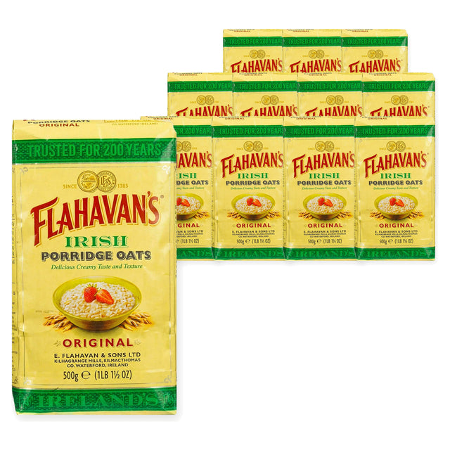 Flahavans Irish Porridge Oats 500G (Case of 12)