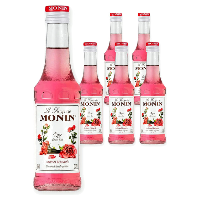 Monin Rose Syrup 25Cl (Case of 6)
