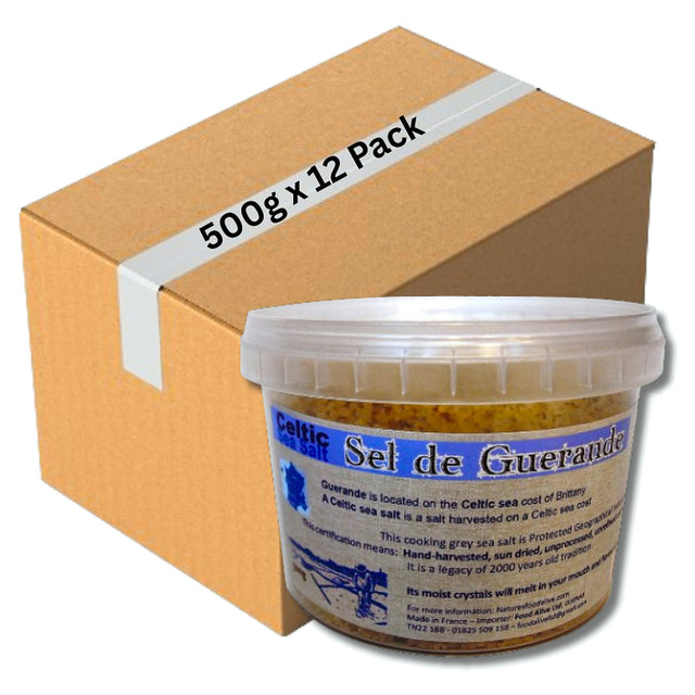 Celtic Sea Salt/Sel De Guerande Coarse 500G (Case of 12)