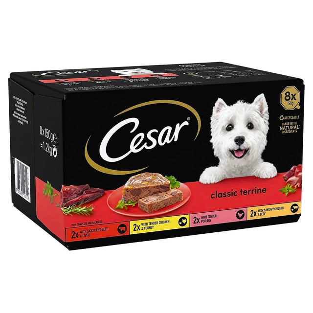 Cesar Classic Terrine Mixed 8X150G