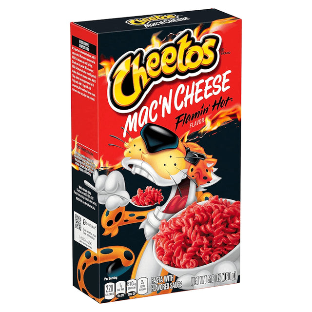Cheetos Flamin Hot Mac N Cheese Box 5.6Oz (160G)