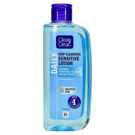 Clean & Clear Deep Cleansing Lotion Sensitive Skin 200ML