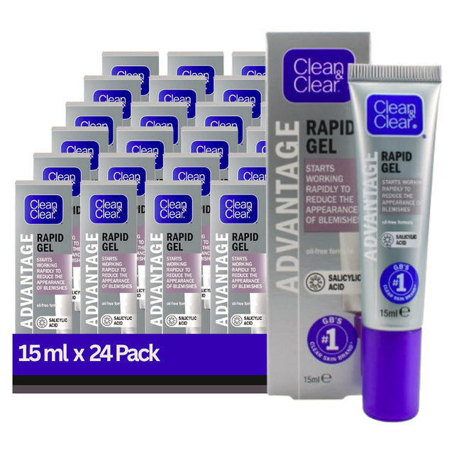 Clean & Clear Spot Treatment Gel Advantage Clear 15ML (Case of 24)