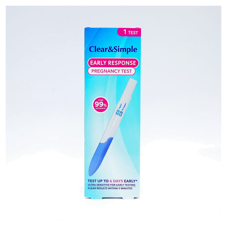 Clear & Simple Early Response Pregnancy Test