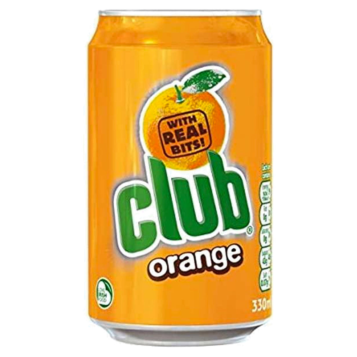 Club Cans Orange 330Ml