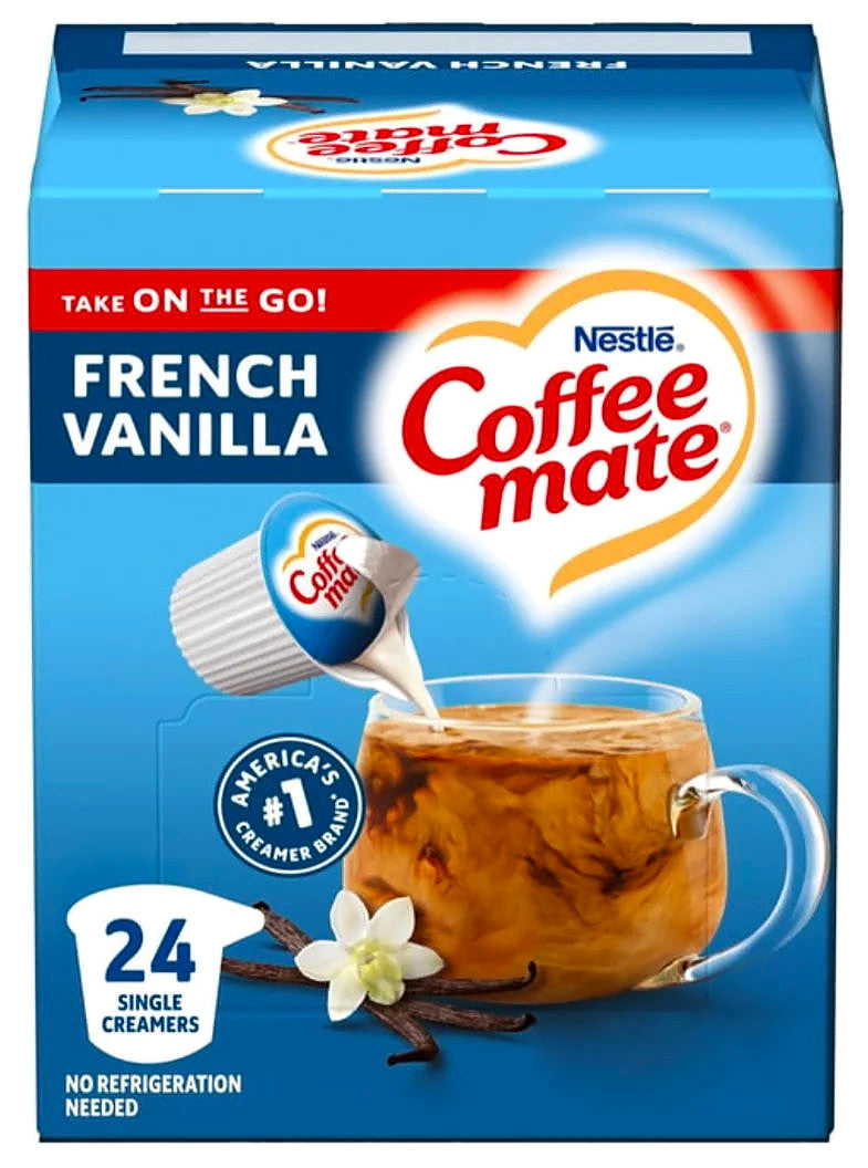 Coffee Mate French Vanilla Single Serve Creamer 24s