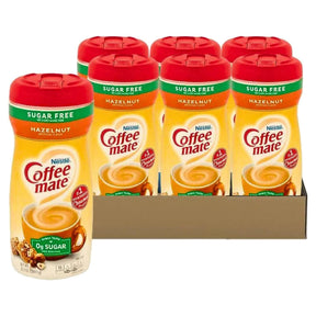Coffee Mate Hazelnut Sugar Free 10.2Oz (Case of 6)