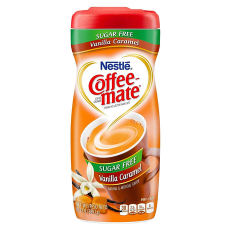Coffee Mate Vanilla Caramel Sugar Free 10.2Oz