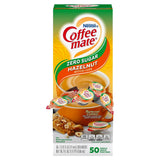 Coffee-Mate - Zero Sugar Hazelnut Liquid Creamer Single Serve Tubs - 50CT