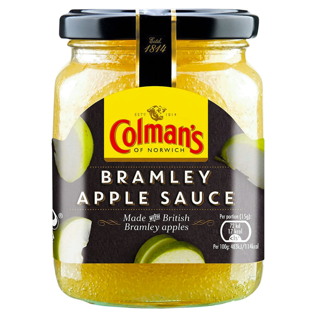 Colmans Bramley Apple Sauce Jar 155G