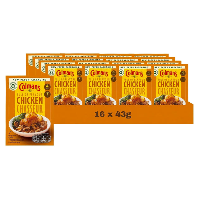 Colman's Chicken Chasseur Mix 43G (Case 16)