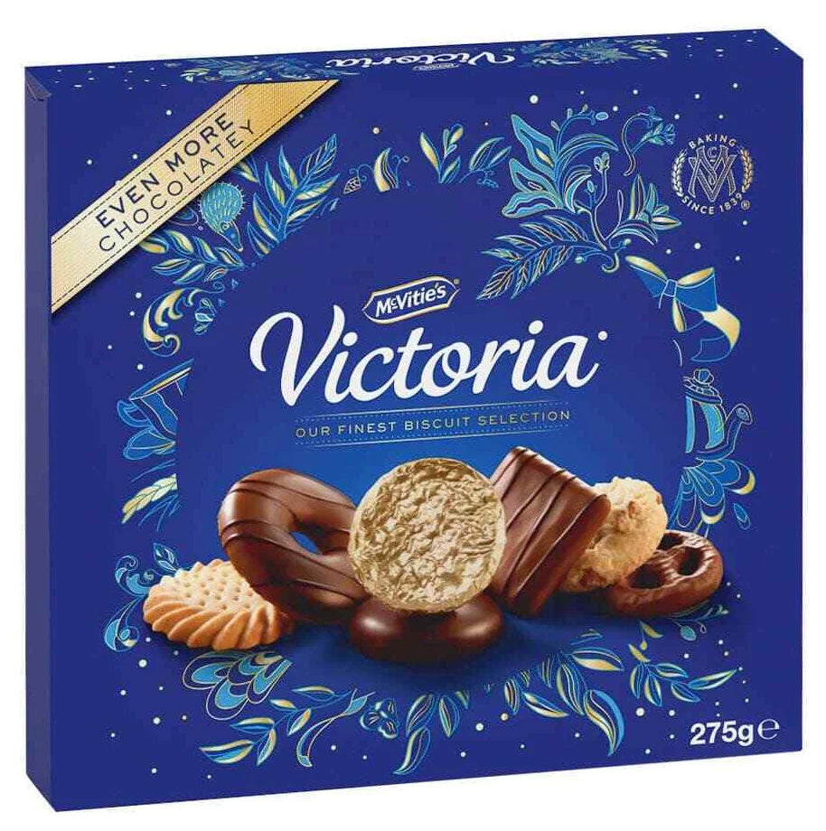 McVities Victoria Chocolate Biscuit Assortment 275G (Case of 8)