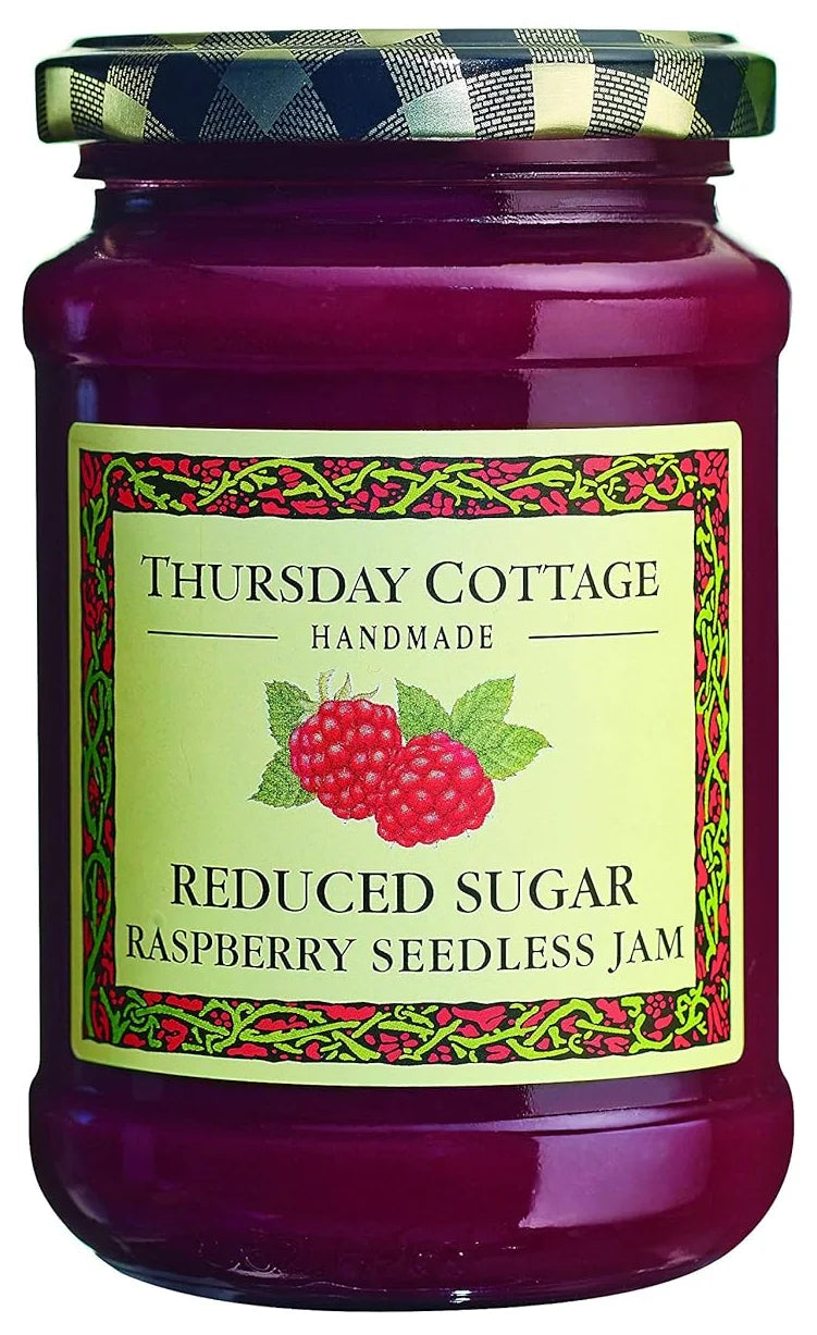 Thursday Cottage Reduced Sugar Raspberry Seedless Jam 315G