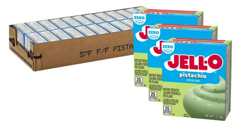 Jell-O Sugar Free Pistachio 28G (Case of 24)