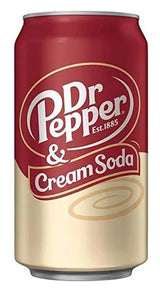 Dr Pepper & Cream Soda Cans 355Ml - World Food Shop