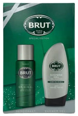Brut Set Original 2PC (200ml Deodorant Spray & 250ML Shower Gel)